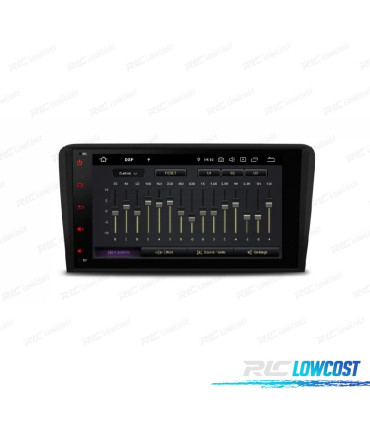 AUTORADIO GPS ANDROID 12 POUR AUDI A3 S3 RS3