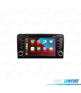 AUTORADIO GPS ANDROID 12 POUR AUDI A3 S3 RS3 03-12