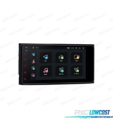 AUTORADIO GPS ANDROID 10 POUR TOYOTA COROLLA RAV4 LAND CRUISER