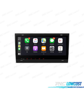 AUTORADIO GPS ANDROID 12 POUR AUDI A4 S4 RS4 SEAT EXEO