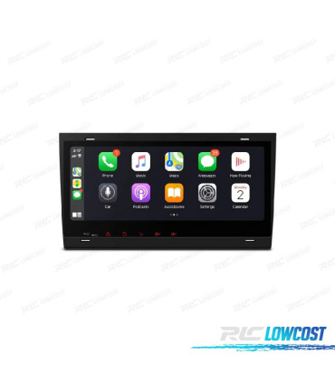 AUTORADIO GPS ANDROID 12 POUR AUDI A4 S4 RS4 SEAT EXEO