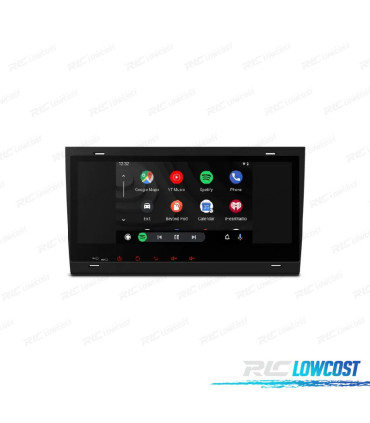 AUTORADIO GPS ANDROID 12 POUR AUDI A4 S4 RS4 SEAT EXEO