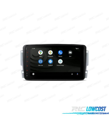 AUTORADIO GPS ANDROID 13 POUR MERCEDES W168 C W203 CLK W209 G W463 VITO VIANO W639