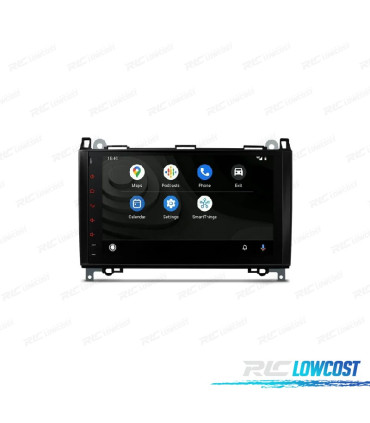 AUTORADIO GPS ANDROID 10 POUR MERCEDES AB VITO VIANO SPRINTER 9"