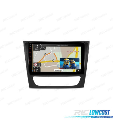 AUTORADIO GPS ANDROID 10 Mo CLASSE E W211 CLS W219