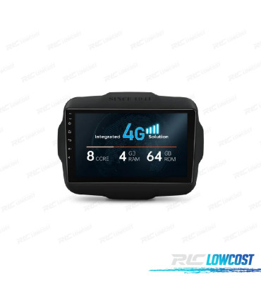 AUTORADIO GPS ANDROID 14 POUR JEEP RENEGADE 15-20
