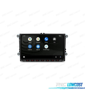 AUTORADIO GPS ANDROID 12 VOLKSWAGEN VW POUR SEAT SKODA