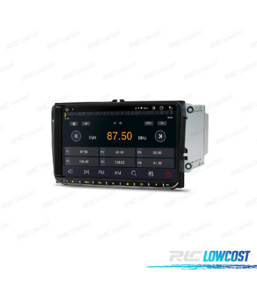 AUTORADIO GPS ANDROID 12 VOLKSWAGEN VW POUR SEAT SKODA