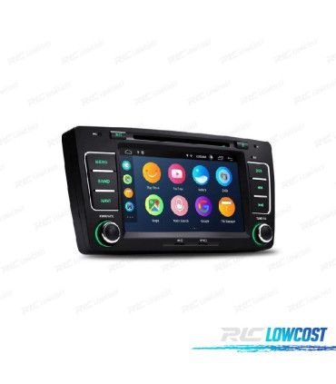 AUTORADIO GPS ANDROID 12 POUR SKODA OCTAVIA YETI 08-14