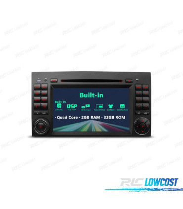 AUTORADIO GPS ANDROID 14 POUR MERCEDES VITO VIANO SPRINTER W245 W169 W639 W906