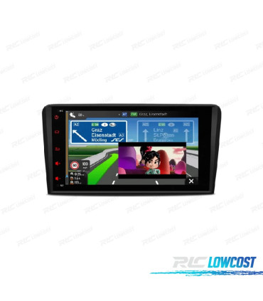 AUTORADIO GPS ANDROID 14 AUDI A3 S3 RS3 03-12