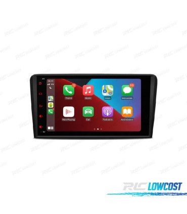 AUTORADIO GPS ANDROID 12 POUR AUDI A3 S3 RS3 03-12