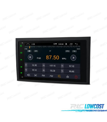 AUTORADIO GPS ANDROID 12 POUR AUDI A4 S4 RS4 SEAT EXEO 00-08