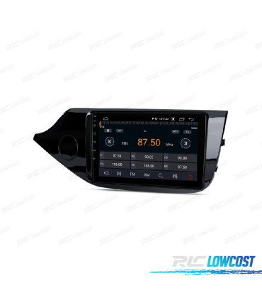 AUTORADIO GPS ANDROID 10 POUR KIA CEED 12-16