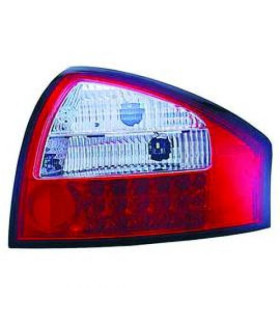 FEUX ARRIÈRE AUDI A6 4B 97-05 LED ROUGE CHROMÉ
