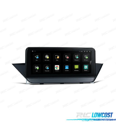 AUTORADIO GPS ANDROID 10 BMW X1 E84 09-15 CIC