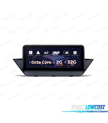 AUTORADIO GPS ANDROID 12 BMW X1 E84 09-15 SANS ÉCRAN DE SÉRIE