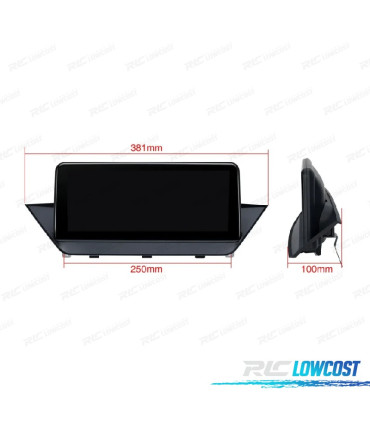 AUTORADIO GPS ANDROID 12 BMW X1 E84 09-15 SANS ÉCRAN DE SÉRIE