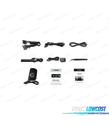 AUTORADIO GPS ANDROID 13 BMW X3 E83 04-09 SANS ÉCRAN DE SÉRIE