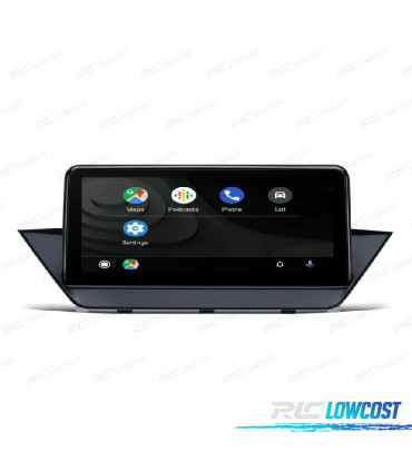 AUTORADIO GPS ANDROID 12 POUR BMW X1 E84 09-15