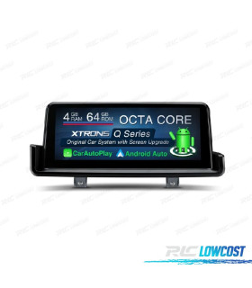 AUTORADIO GPS ANDROID 10 POUR BMW E90 E91 E92 E93 08-12 SANS ÉCRAN DE SÉRIE