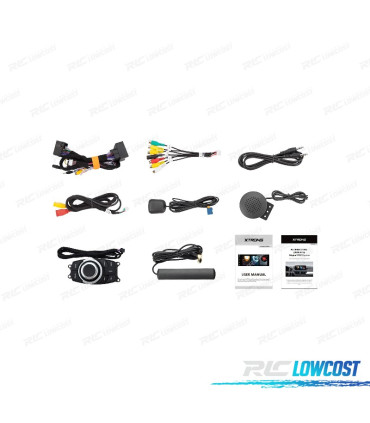 AUTORADIO GPS ANDROID 10 POUR BMW X1 E84 09-15 SANS ÉCRAN DE SÉRIE