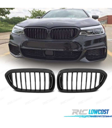 CALANDRES AVANT BMW G30 G31 17-19 LOOK M PERFORMANCE NOIR BRILLANT