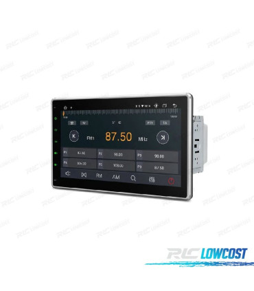 AUTORADIO GPS ANDROID 10 UNIVERSEL 10.1"