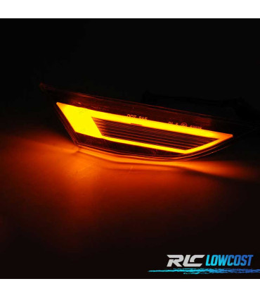 CLIGNOTANTS LATERAUX PORSCHE 911CARRERA BOXTER CAYMAN 12-16 DYNAMIQUE LED BLANC