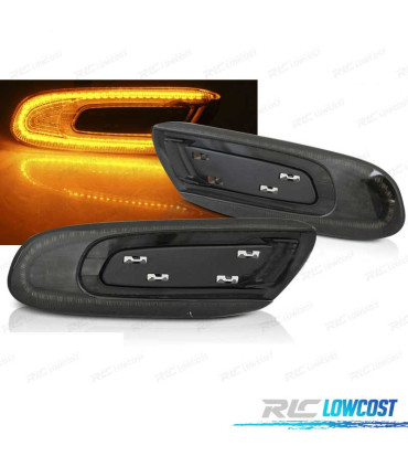 CLIGNOTANTS LATERAUX MINI F55 F56 F57 14- LED DYNAMIQUE FUMÉ