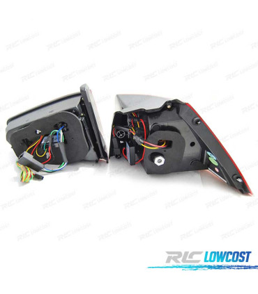 FEUX ARRIÈRE VOLKSWAGEN VW GOLF 7 12-17 LOOK GTI LED DYNAMIQUE ROUGE BLANC