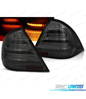 FEUX ARRIÈRE MERCEDES CLASSE C W203 04-07 BERLINE LED DYNAMIQUE FUMÉ