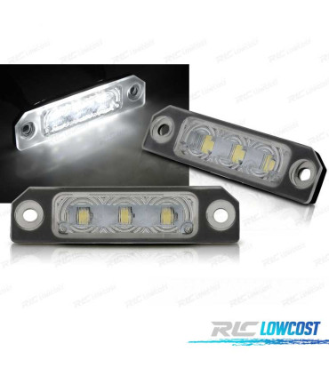 ÉCLAIRAGE PLAQUE D´IMMATRICULATION LED FORD 06-17