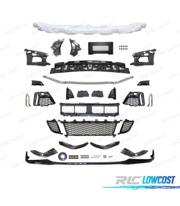 PARE-CHOCS FRONTAL BMW G20 G21 19- PACK M 340 PERFORMANCE PDC CARBONE