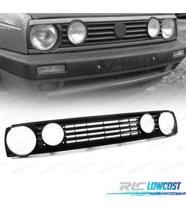 CALANDRE VOLKSWAGEN VW GOLF 2 MKII 83-91 NOIR