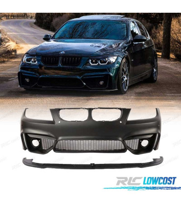 PARE-CHOCS AVANT BMW E90 E91 05-08 LOOK M4 + LÈVRE FRONTALE