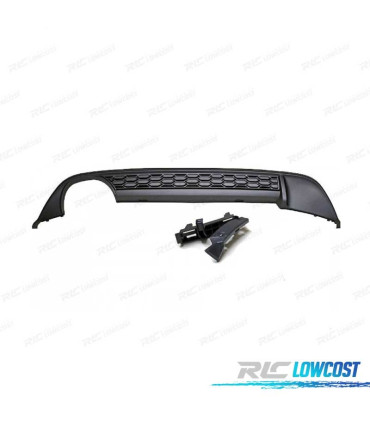 DIFFUSEUR VOLKSWAGEN GOLF 7 12-17 LOOK GTI DOUBLE SORTIE