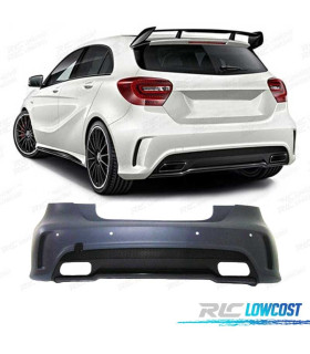 PARE-CHOCS ARRIÈRE MERCEDES CLASSE A W176 12-18 LOOK AMG A45 PDC