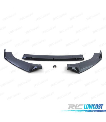 SPOILER LAME FRONTAL VOLKSWAGEN VW GOLF MK7 GTI 12-21 NOIR BRILLANT