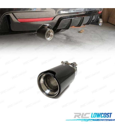 EMBOUT D´ÉCHAPPEMENT BMW LOOK M CARBONE