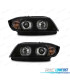 PHARES BMW E90 E91 05-08 XÉNON ANGEL EYES U 3D FOND NOIR
