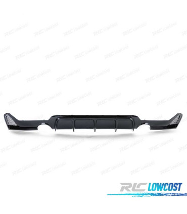 DIFFUSEUR BMW F32 F33 F36 LOOK M PERFORMANCE NOIR BRILLANT
