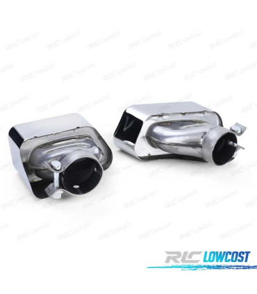 DIFFUSEUR BMW SÉRIE 5 F10 F11 10-17 LOOK M PERFORMANCE NOIR BRILLANT + EMBOUTS