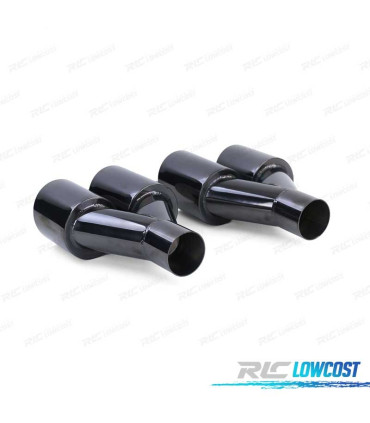 DIFFUSEUR ARRIÈRE BMW F10 F11 10-17 LOOK M PERFORMANCE + EMBOUTS NOIR