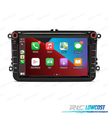 RADIO 8″ GPS ANDROID 11 VOLKSWAGEN VW POUR SEAT SKODA OCTA CORE 4GB RAM+64GB ROM