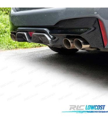 DIFFUSEUR BMW G30 G31 LOOK M5 CS NOIR BRILLANT CARBONE