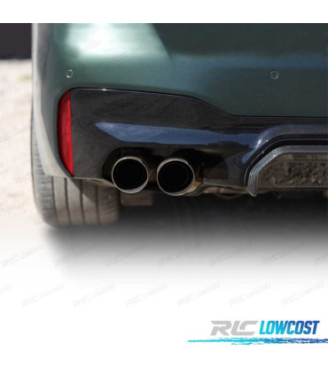 DIFFUSEUR BMW G30 G31 LOOK M5 CS NOIR BRILLANT CARBONE