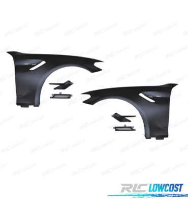 KIT AILES AVANT BMW G30 G31 17- LOOK M5 NOIR