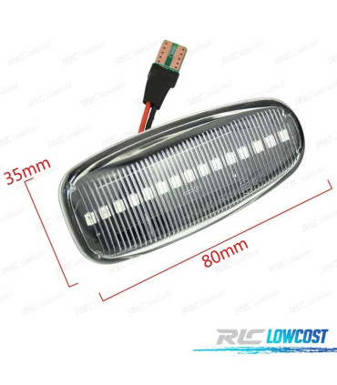 CLIGNOTANTS LATÉRAUX LED DYNAMIQUES LED MERCEDES R170 R171 W163 W202 W210 W208 W638 FOND NOIR