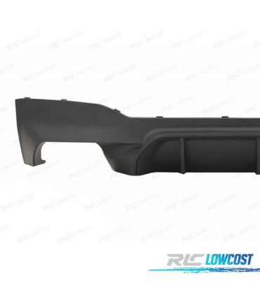 DIFFUSEUR BMW G30 G31 17- LOOK M5 NOIR MATE